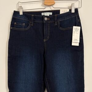 Cleo Women's High Rise Indigo Jeans